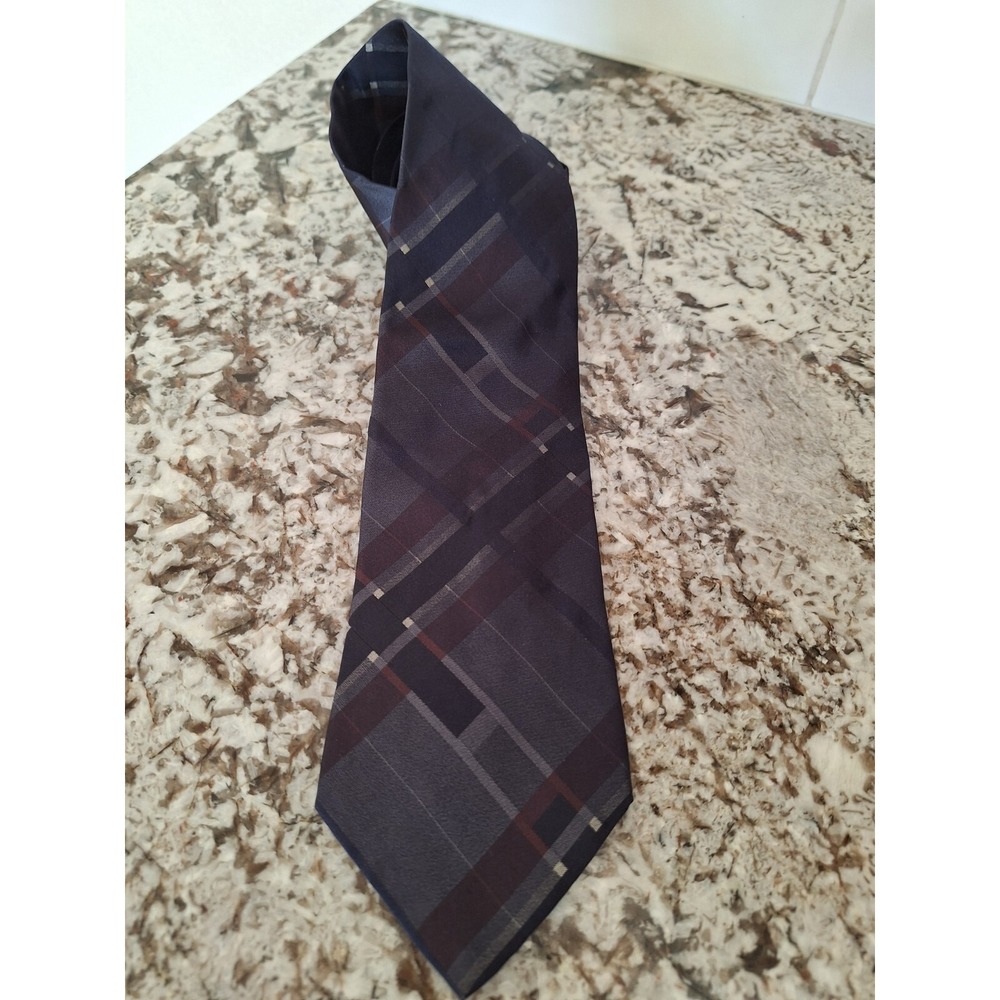 Etro Men's Multi-Color Striped  Print Silk Tie Made‎ in Italy